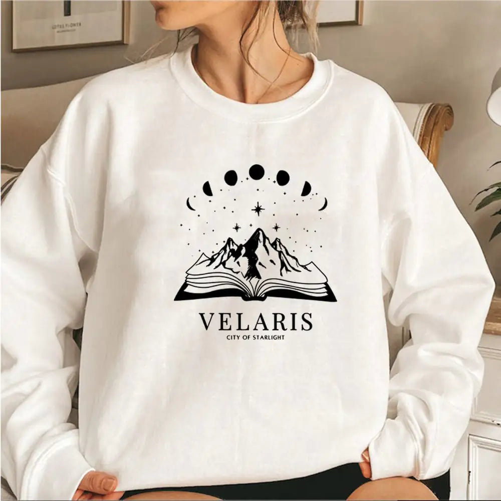 3D Printed Crew Neck Sweatshirt with Letter Pattern