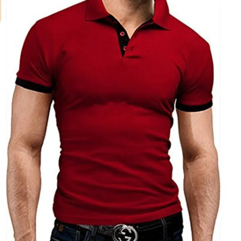 Men's Summer Polo T-Shirt - Stylish and Trendy Design