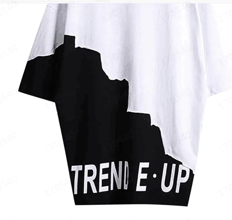 Summer Korean Style Trendy Casual Short Sleeve T-Shirt
