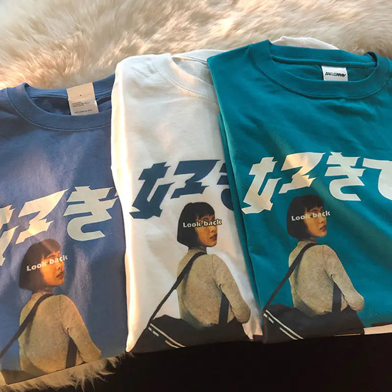 Harajuku Hip Hop Cotton Men's T-Shirt
