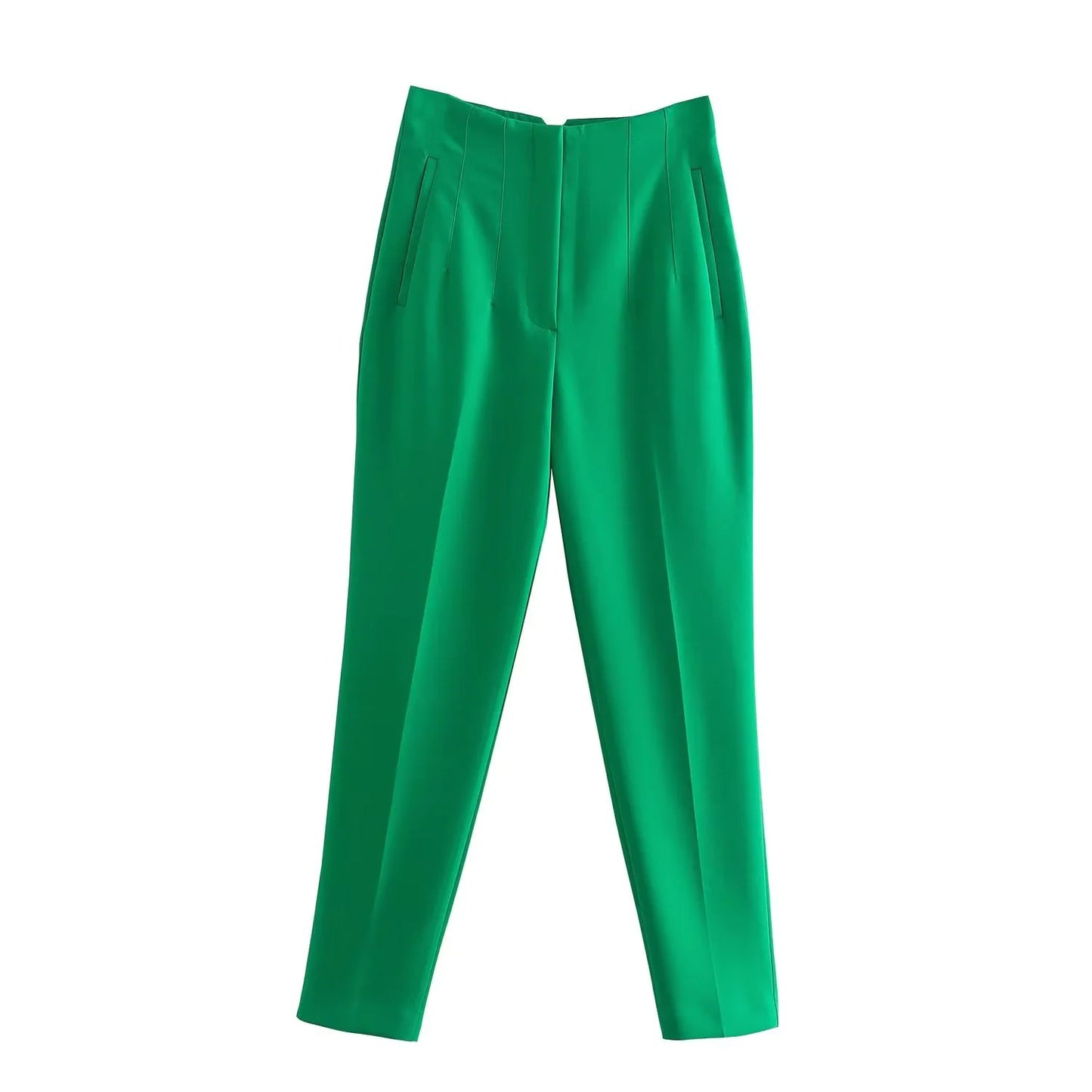 Basic Pleated Formal Pants for Women