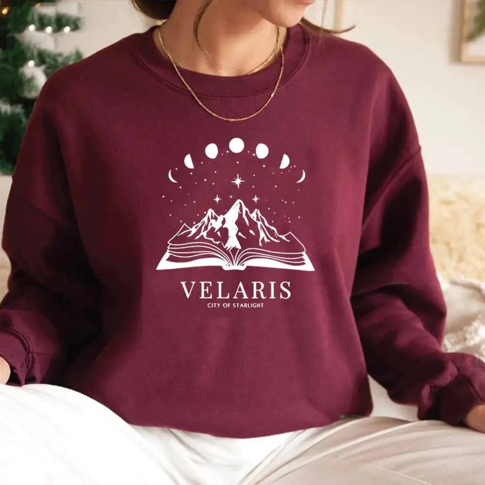 3D Printed Crew Neck Sweatshirt with Letter Pattern