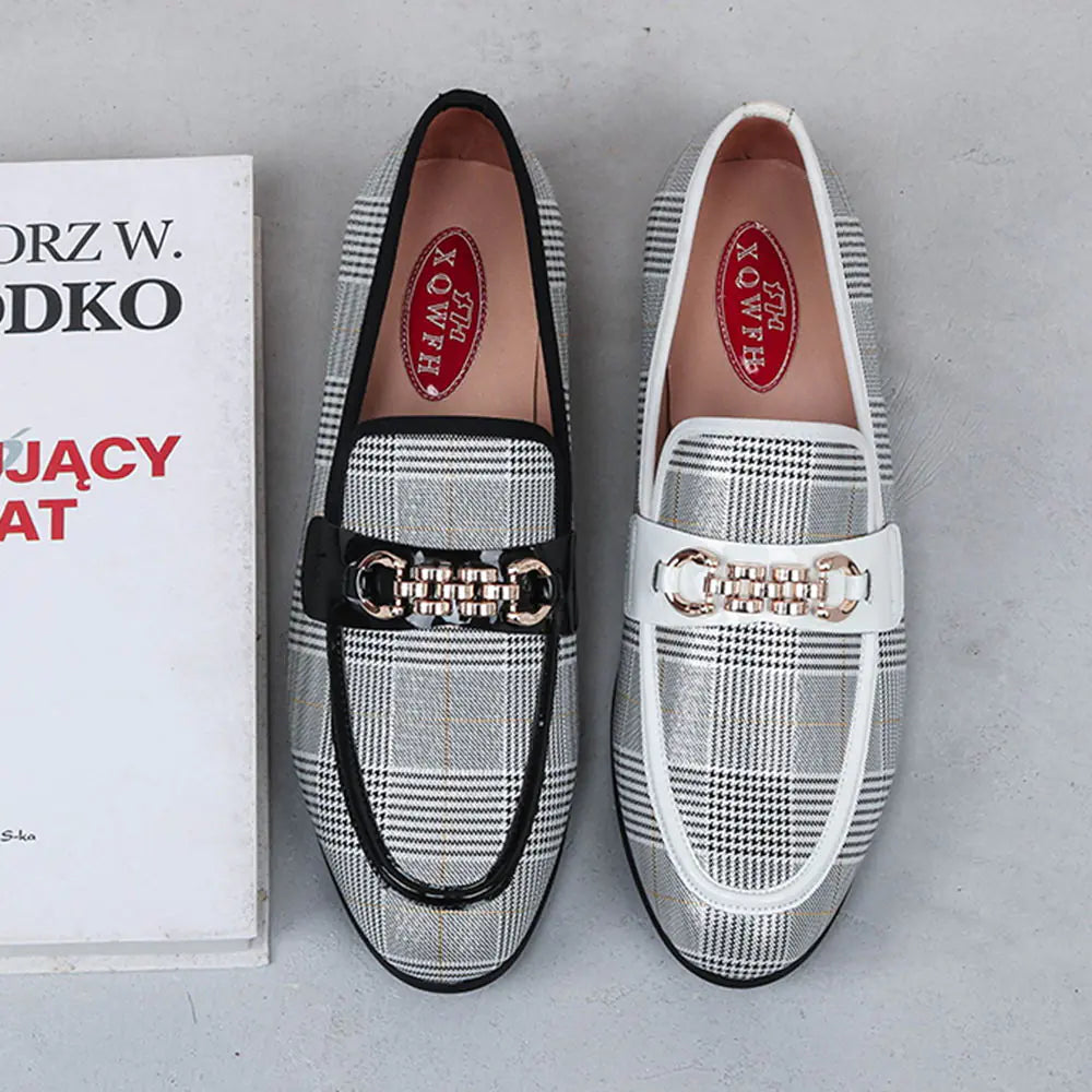 Men's Casual Handmade Leather Shoes - Stylish & Breathable