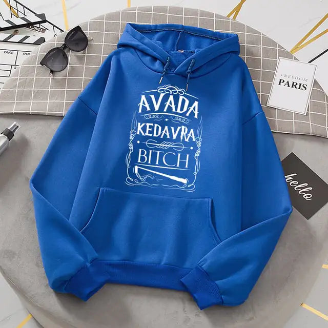 Oversized Printed Women’s Sweatshirt for Autumn
