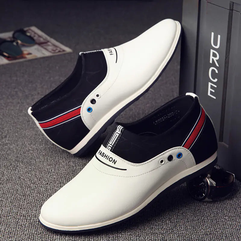 Korean Style Hollow-out Elevator Shoes for Men