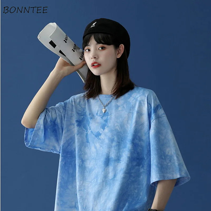 Short Sleeve T-Shirts for Women - Casual Korean Style