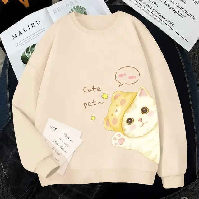 Autumn Y2K Oversized Casual Hoodie for Women