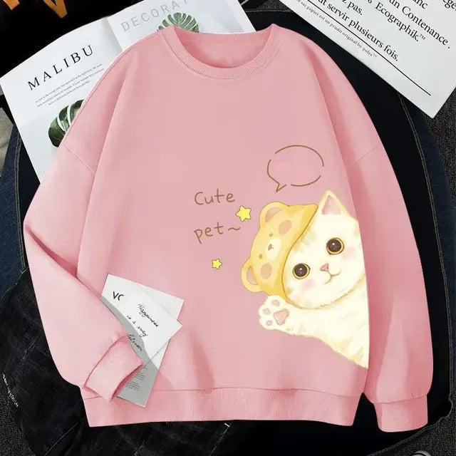 Autumn Y2K Oversized Casual Hoodie for Women