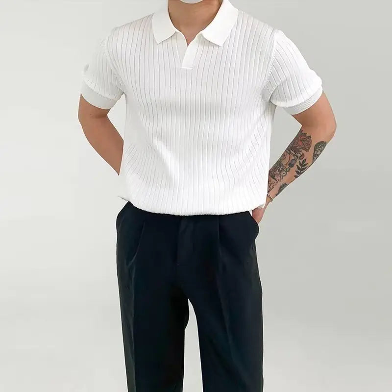 2023 Japanese Style Trendy Men's Polo Shirt (Short Sleeve)