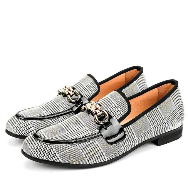 Men's Casual Handmade Leather Shoes - Stylish & Breathable