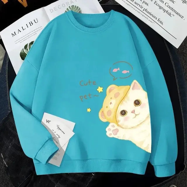 Autumn Y2K Oversized Casual Hoodie for Women