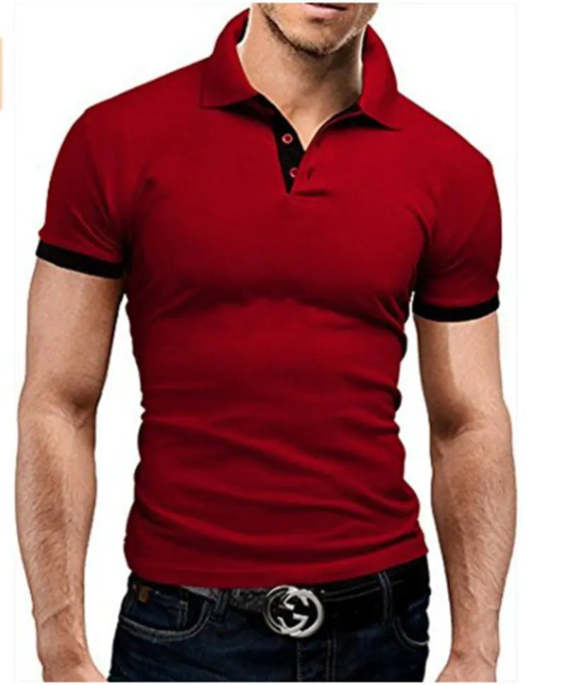 Men's Summer Polo T-Shirt - Stylish and Trendy Design