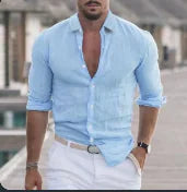 Linen Button-Down Shirt