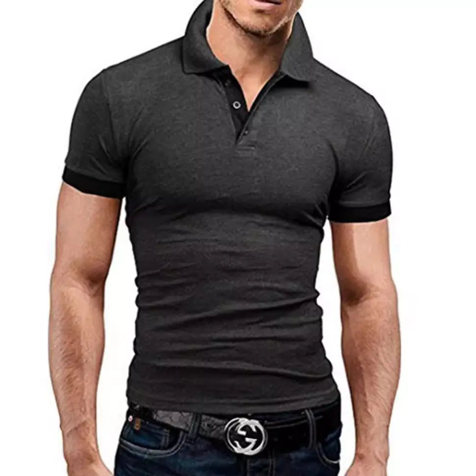 Men's Summer Polo T-Shirt - Stylish and Trendy Design