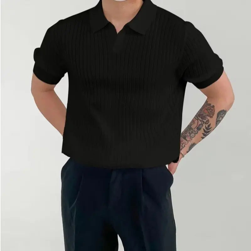 2023 Japanese Style Trendy Men's Polo Shirt (Short Sleeve)