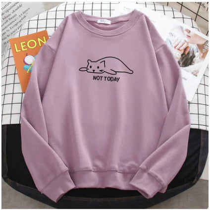 Loose Women's Hooded Sweater for Spring and Autumn