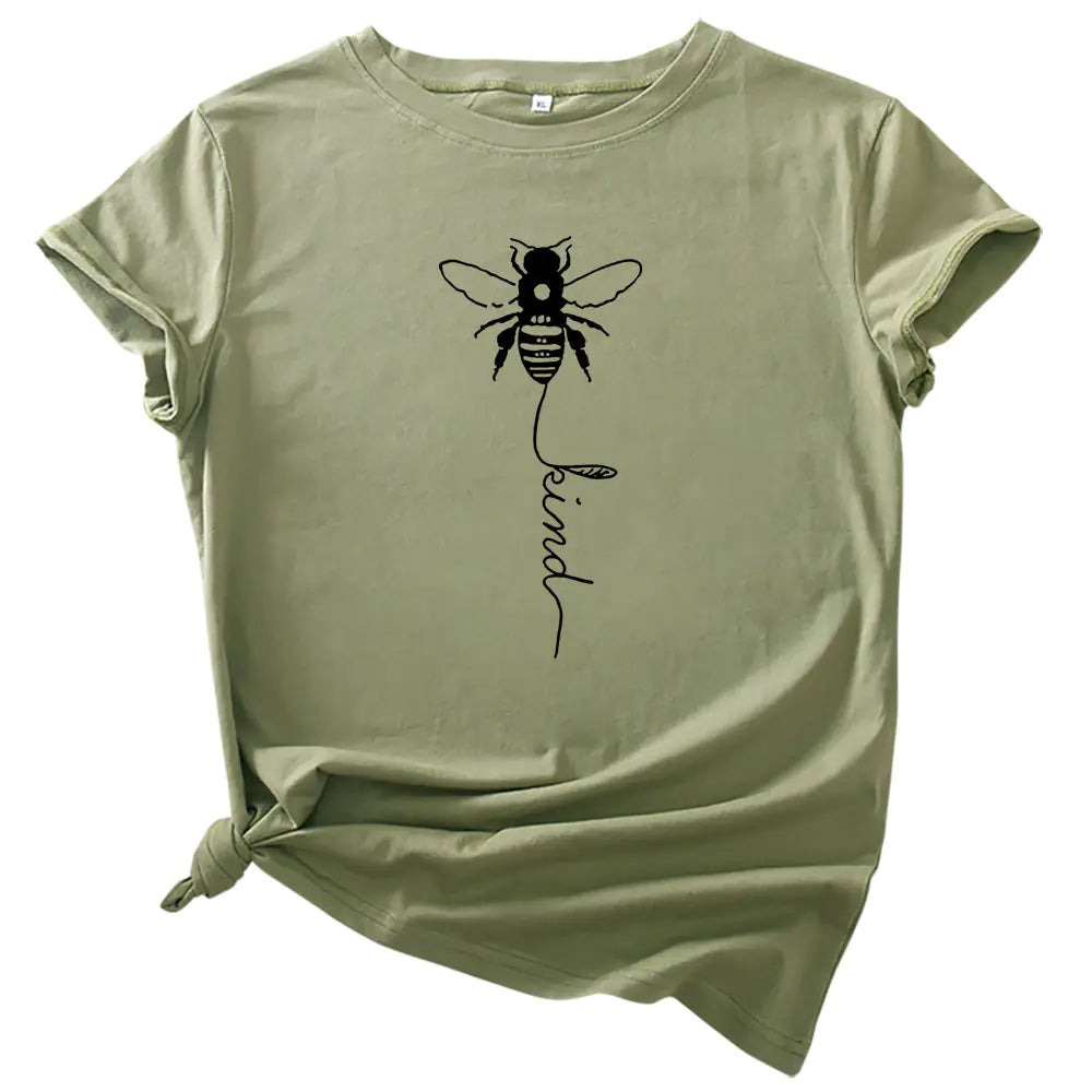 Be Kind Bee Short Sleeve T-Shirt for Women
