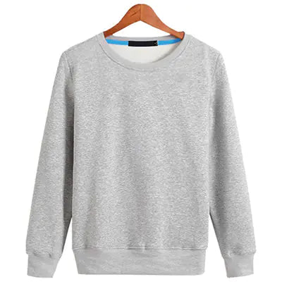 Thickened Fleece Crew Neck Custom Long Sleeve Sweatshirt