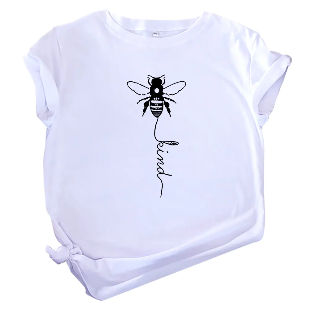 Be Kind Bee Short Sleeve T-Shirt for Women