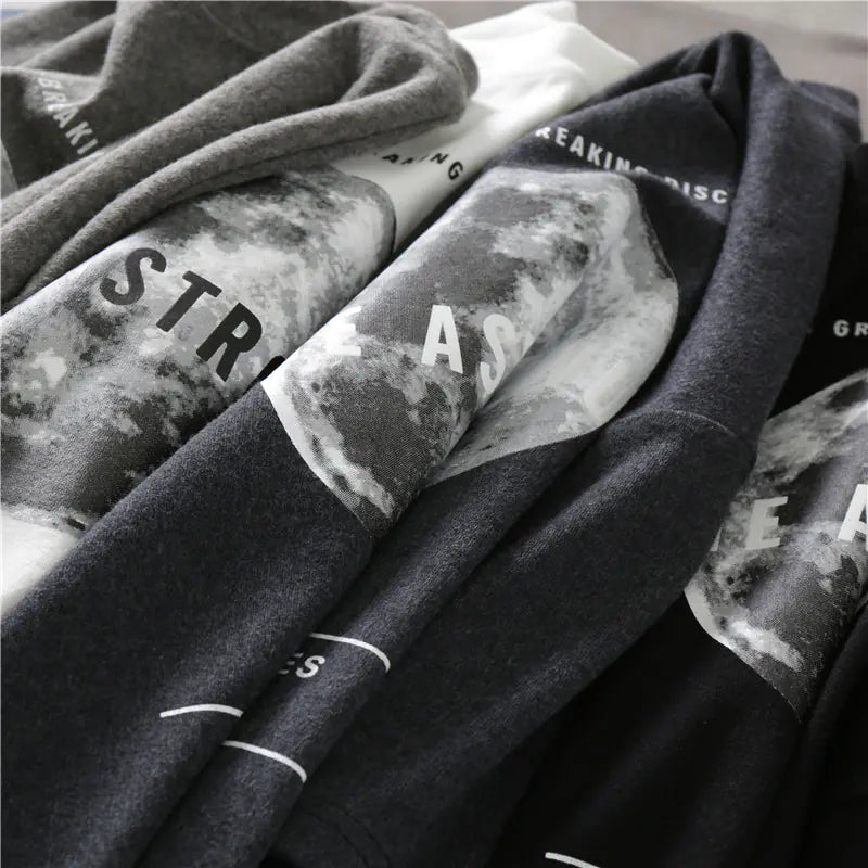 Women's Loose Fit Earth Print Short Sleeve T-Shirt