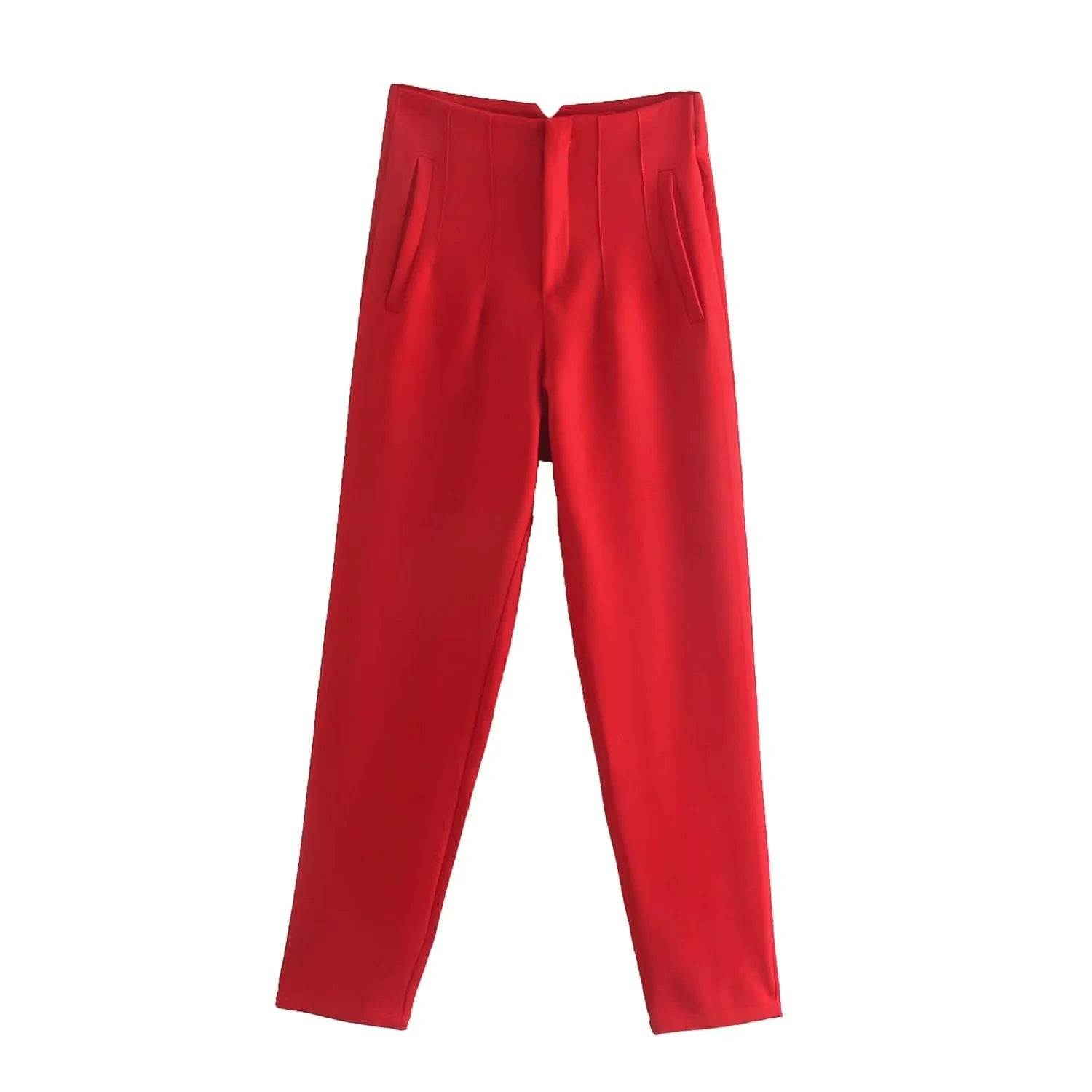 Basic Pleated Formal Pants for Women