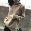 Cashmere Sweater, Long Sleeve Turtleneck for Fall/Winter