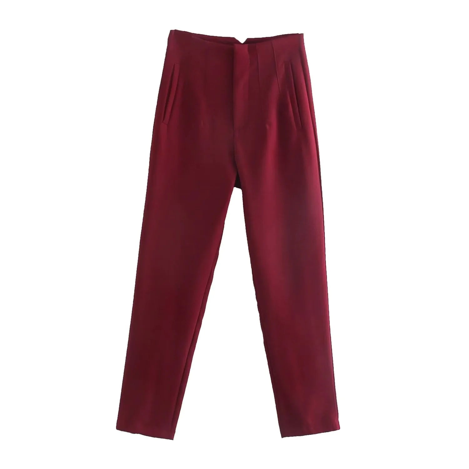 Basic Pleated Formal Pants for Women