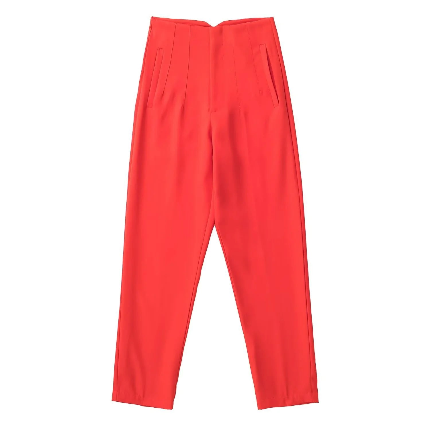 Basic Pleated Formal Pants for Women
