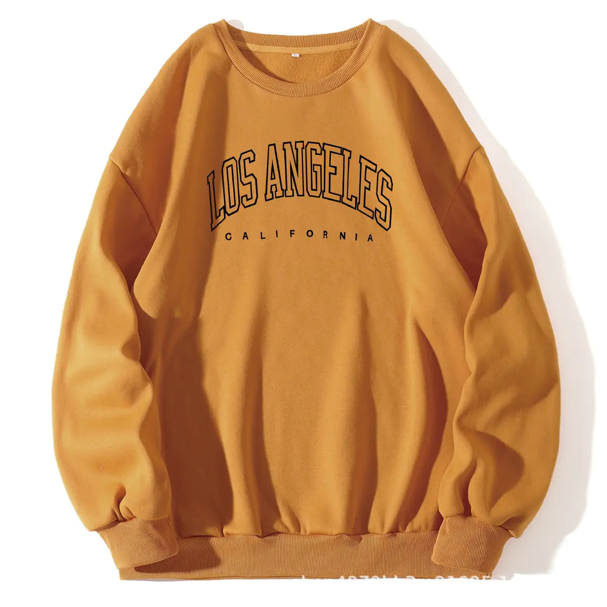 Letter Print Crew Neck Sweatshirt