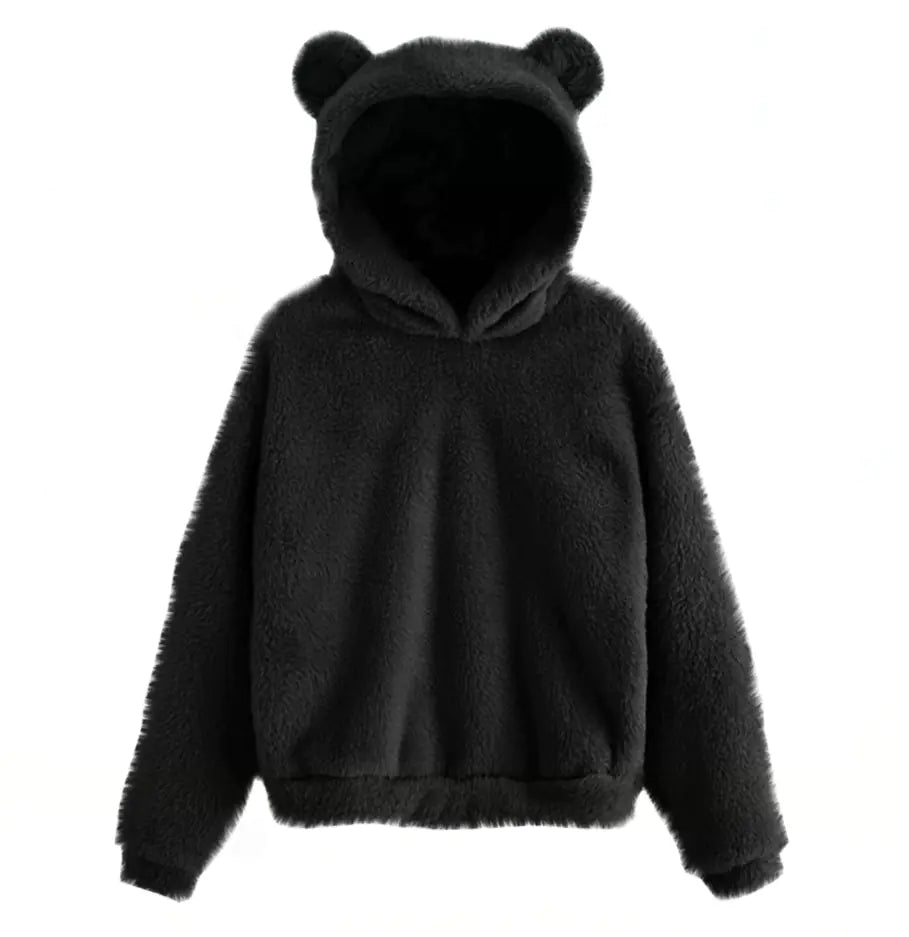 Warm Hoodie with Bunny Ears for Fall/Winter