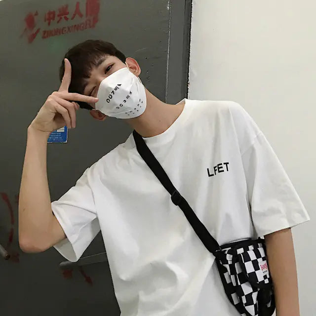 Korean Style Casual T-shirts for Men - Summer Chic Tops