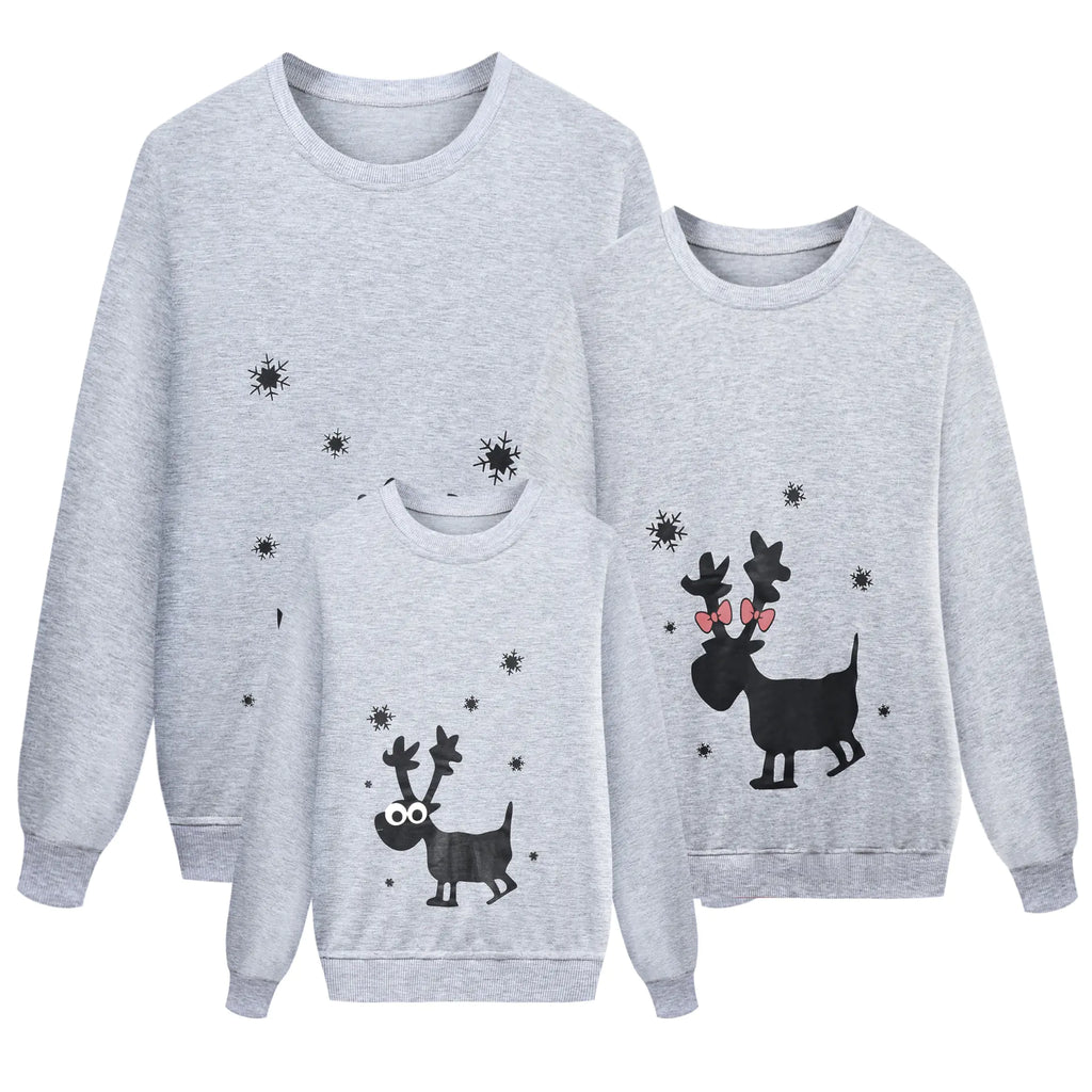 Christmas Family Matching Long Sleeve Sweatshirts