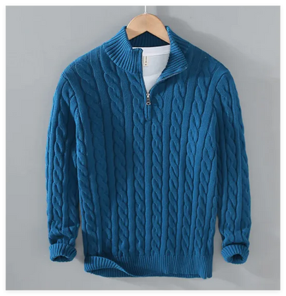 Urban Luxe Half-Zip Sweater
