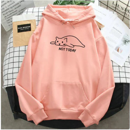 Loose Women's Hooded Sweater for Spring and Autumn