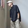 Trendy Loose Fit Polo T-Shirt in Street Style