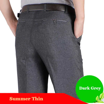 Men's Business Casual Suit Pants for Young Professionals