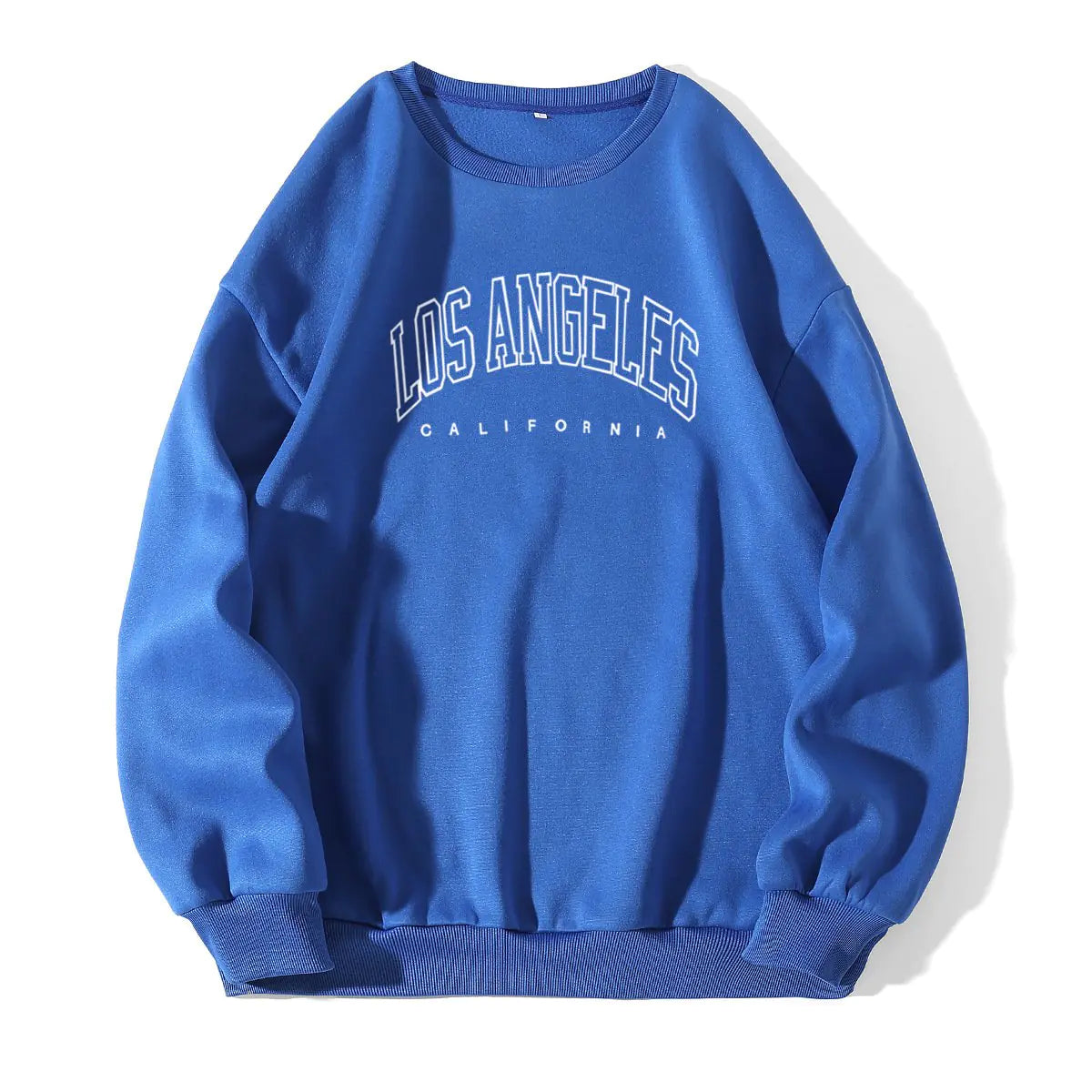 Letter Print Crew Neck Sweatshirt