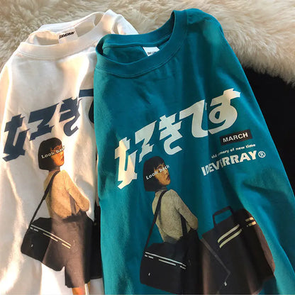 Harajuku Hip Hop Cotton Men's T-Shirt