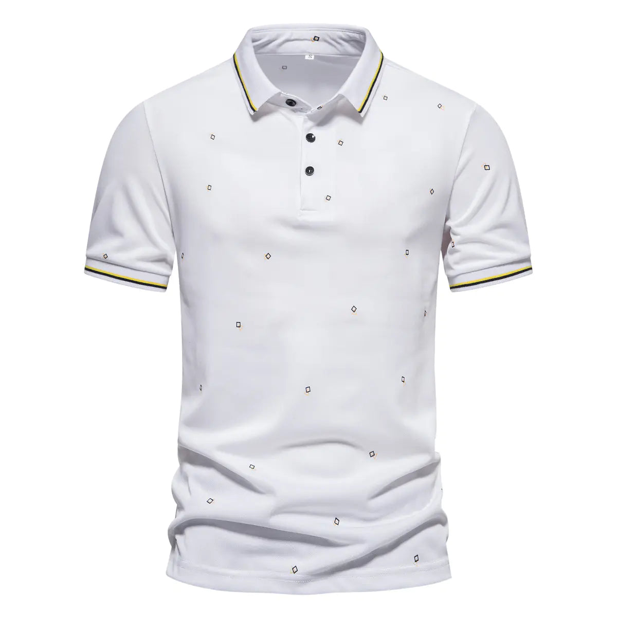 Men's Short Sleeve Polo Shirt - Summer Business Style