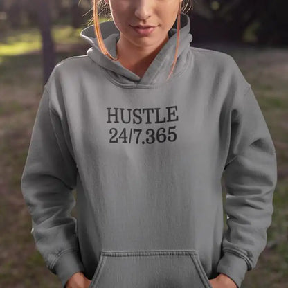 Creative Printed Minimalist Hoodie for Women