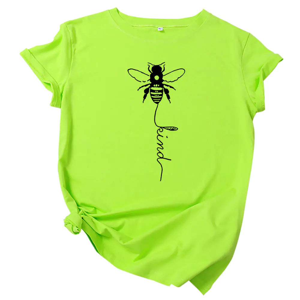 Be Kind Bee Short Sleeve T-Shirt for Women