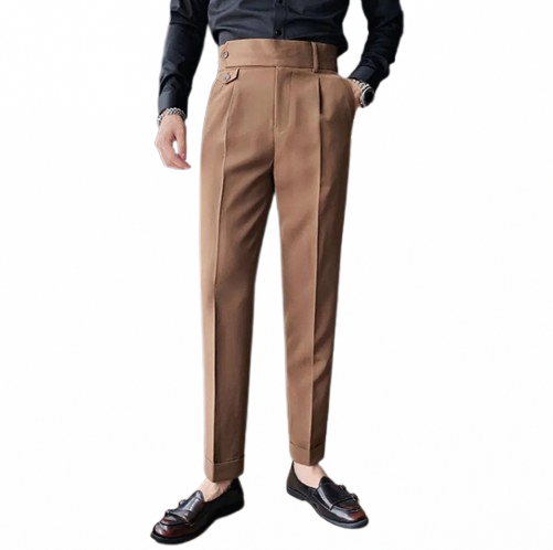 Trendy High Waist Washable Business Suit Pants