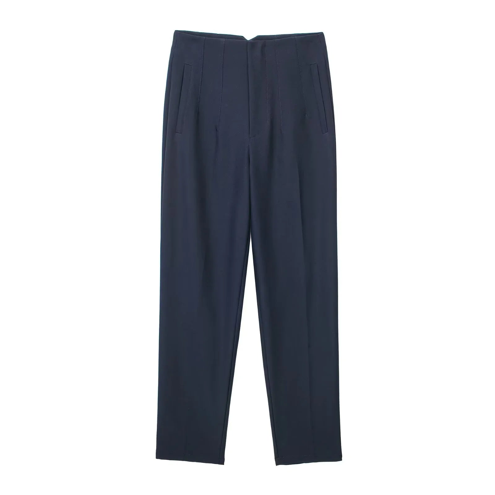 Basic Pleated Formal Pants for Women