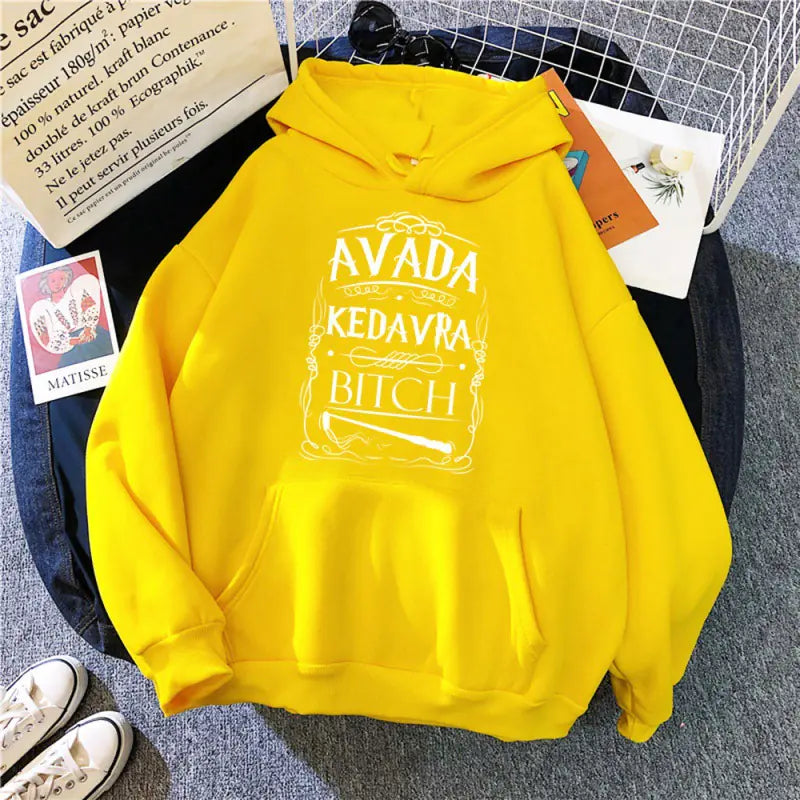 Oversized Printed Women’s Sweatshirt for Autumn