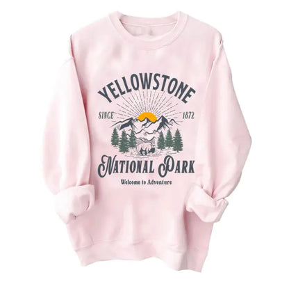 K Round Neck Loose Sweat Shirt