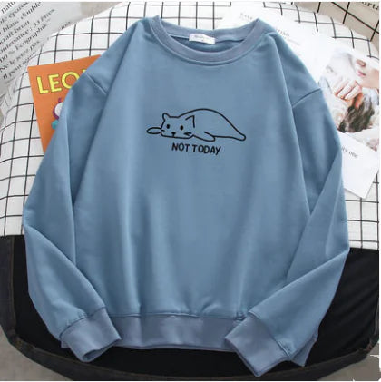 Loose Women's Hooded Sweater for Spring and Autumn