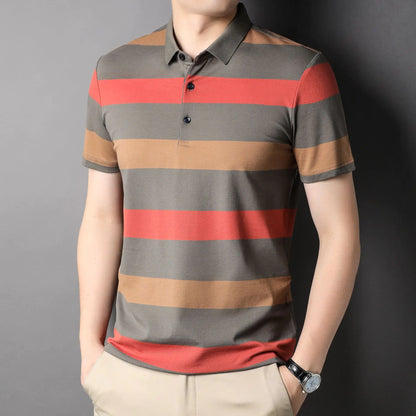 2023 Summer Men's Stylish Breathable Polo Shirt