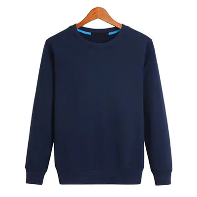 Thickened Fleece Crew Neck Custom Long Sleeve Sweatshirt