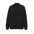 Korean Men's Thick Knit Half Turtleneck Sweater