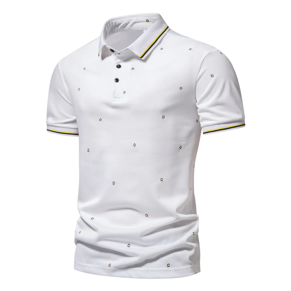 Men's Short Sleeve Polo Shirt - Summer Business Style